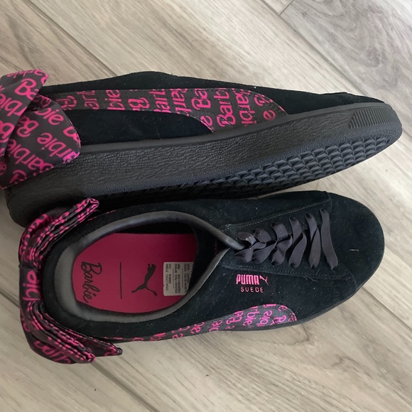 puma suede barbie